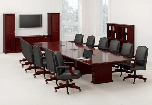 Conference office table and seats